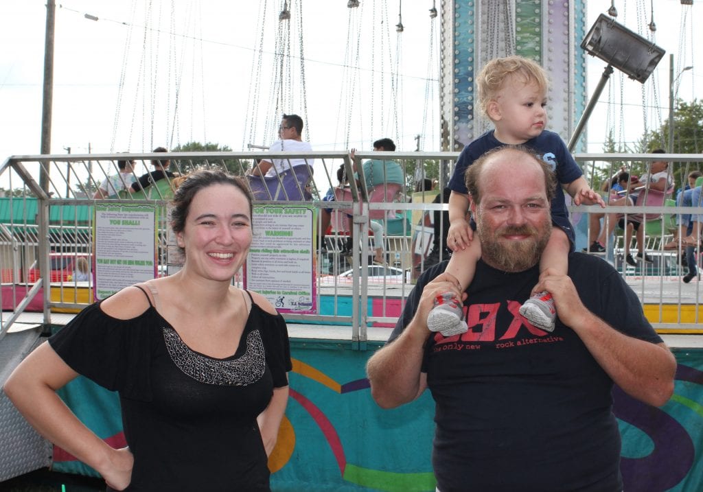 Courtney Mumbower of Lincoln Park and William Gregory Junior and Senior enjoy Lincoln Park Days.