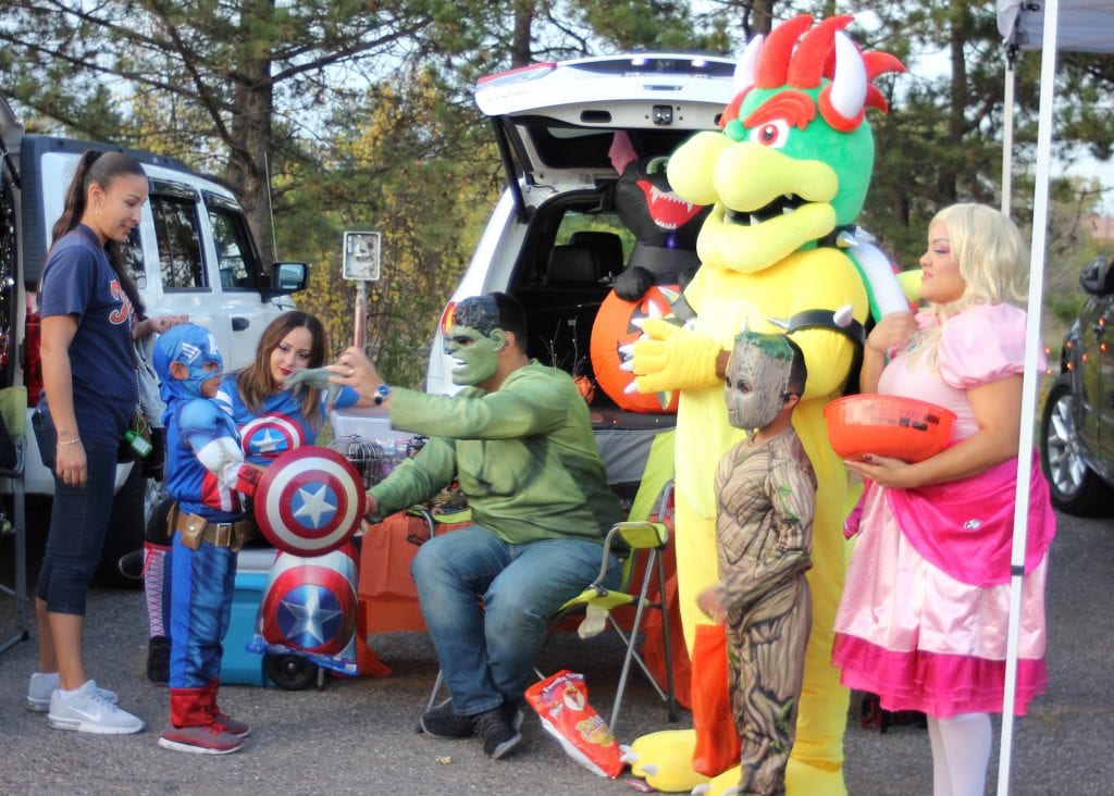 Summerlike Weather Shines On Melvindale Trunk or Treat