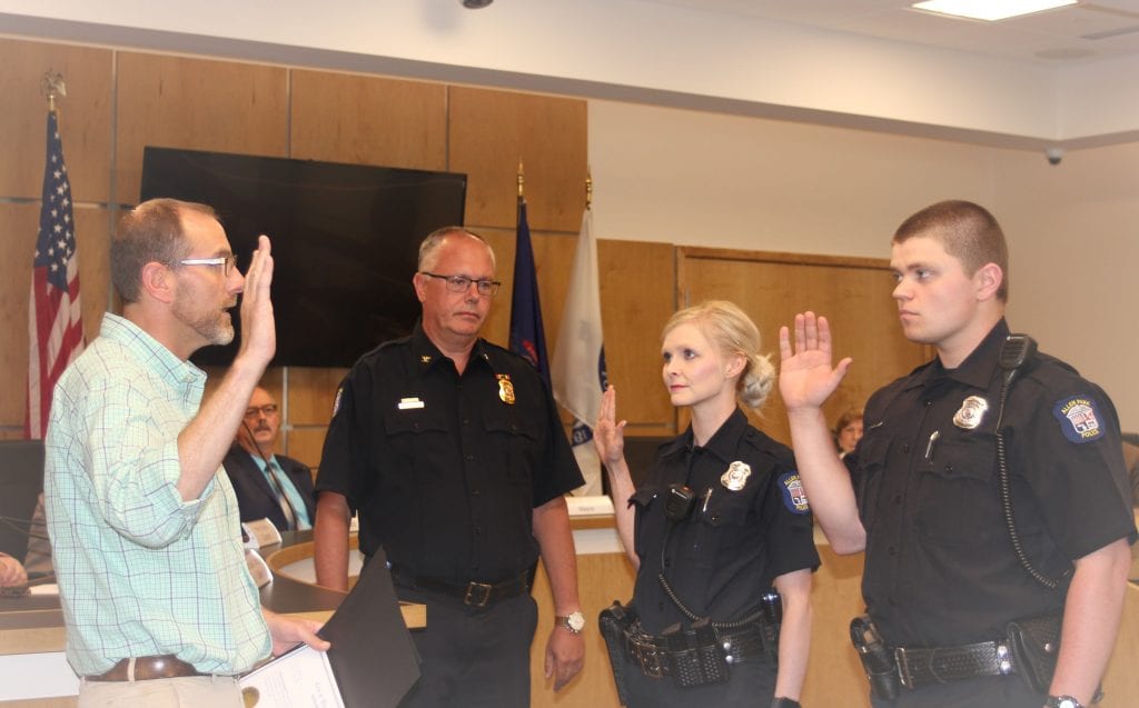 New police officers sworn in