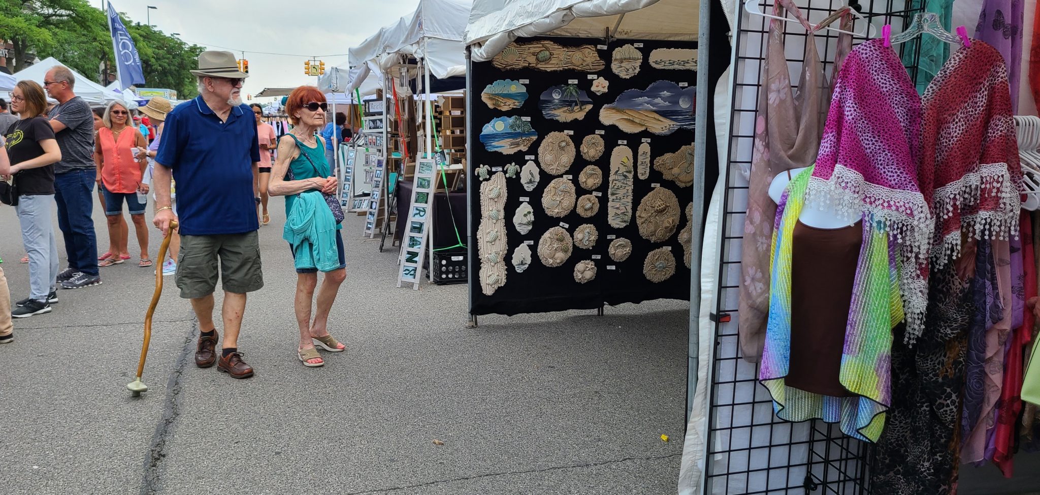 wyandotte street art fair returns   season lost  covid